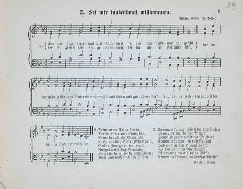 Concordia Chöre: eine Sammlung von Liedern in vierstimmigem Satz für unsere Schulen und Sonntagsschulen page 9