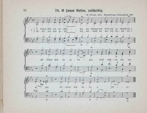 Concordia Chöre: eine Sammlung von Liedern in vierstimmigem Satz für unsere Schulen und Sonntagsschulen page 92
