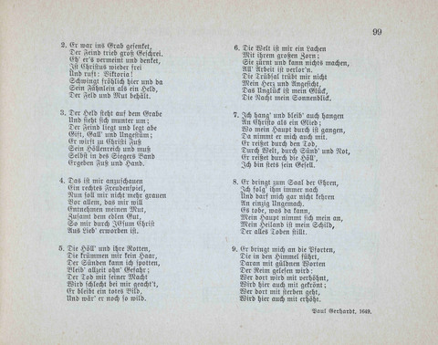 Concordia Chöre: eine Sammlung von Liedern in vierstimmigem Satz für unsere Schulen und Sonntagsschulen page 99
