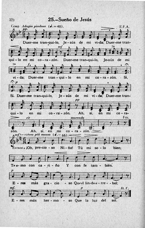 Coleccion de Cantos Sagrados Populares page 32