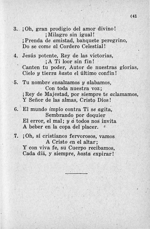 Coleccion de Cantos Sagrados Populares page 41
