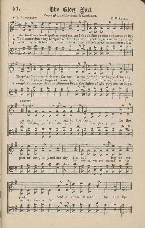 Church Evangel: a choice collection of gospel songs for church and evangelistic work page 53