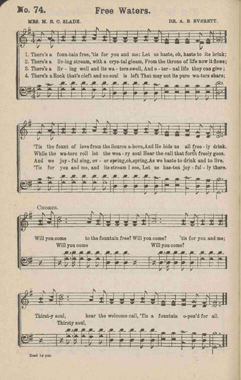 Church Evangel: a choice collection of gospel songs for church and evangelistic work page 78