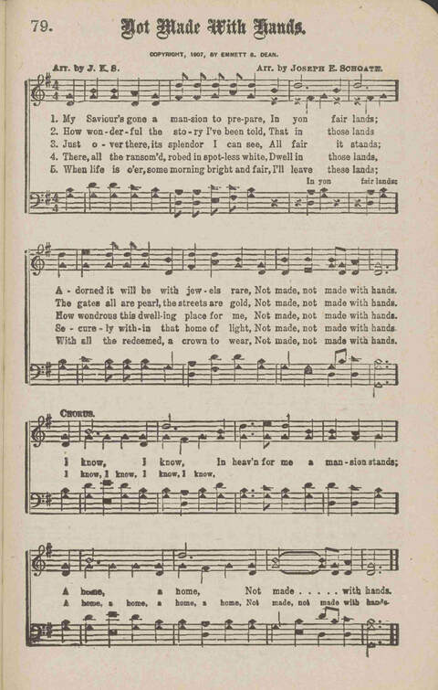 Church Evangel: a choice collection of gospel songs for church and evangelistic work page 83
