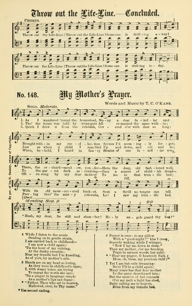 Christian Endeavor Edition of Sacred Songs No. 1 page 152