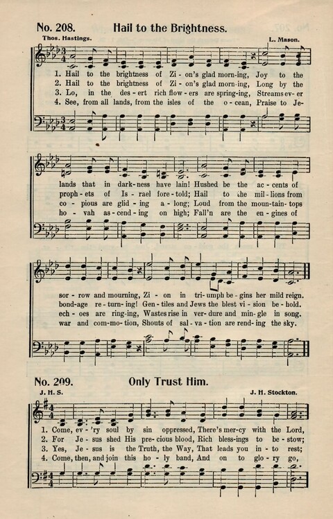 Choice Gospel Hymns: a collection of over three hundred hymns for all occasions of Christian work and worship  page 192