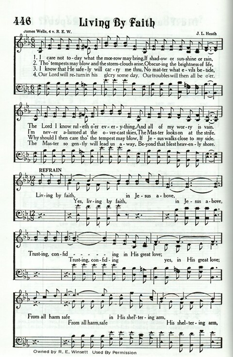 Church Gospel Songs and Hymns: a choice selection of inspiration hymns and gospel songs old and new for all services of the church and special occasions page 394