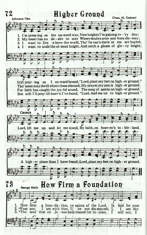 Church Gospel Songs and Hymns: a choice selection of inspiration hymns and gospel songs old and new for all services of the church and special occasions page 62