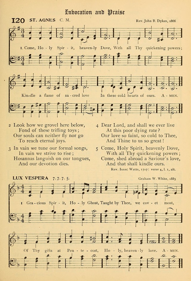 The Chapel Hymnal page 106