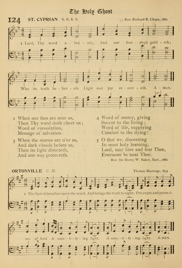 The Chapel Hymnal page 109