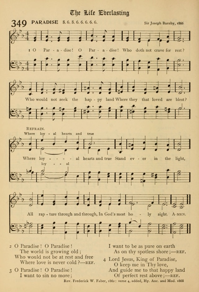 The Chapel Hymnal page 281