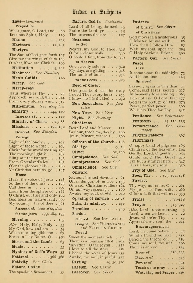 The Chapel Hymnal page 311