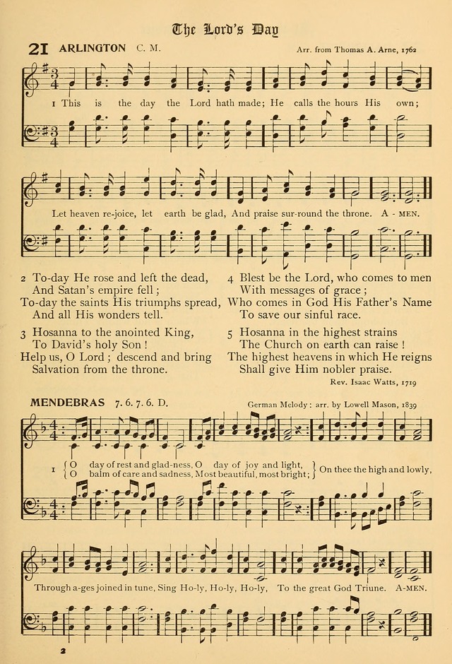 The Chapel Hymnal page 36