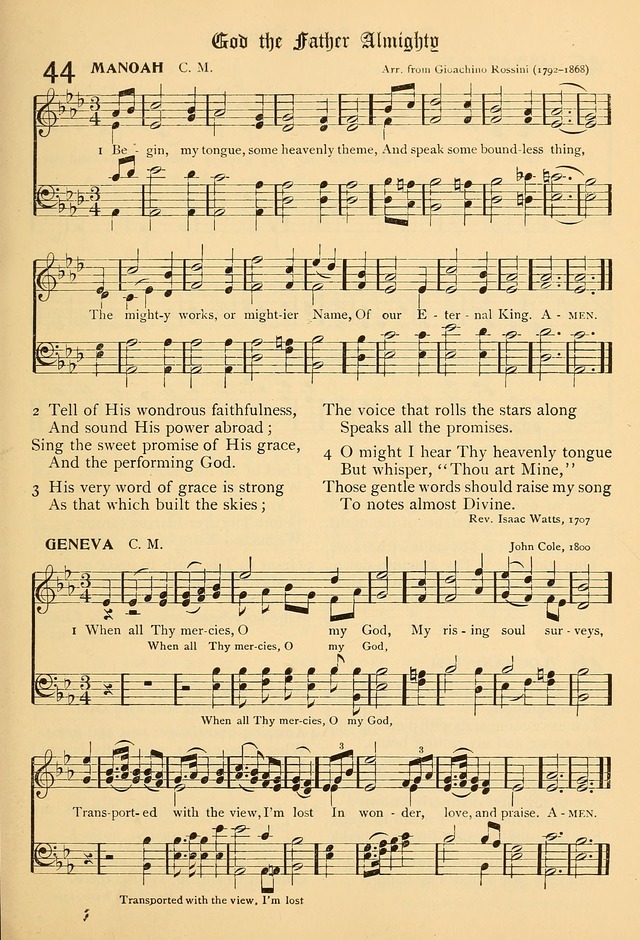 The Chapel Hymnal page 52