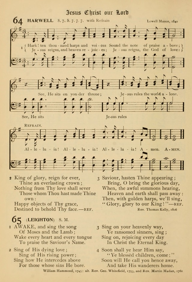 The Chapel Hymnal page 67