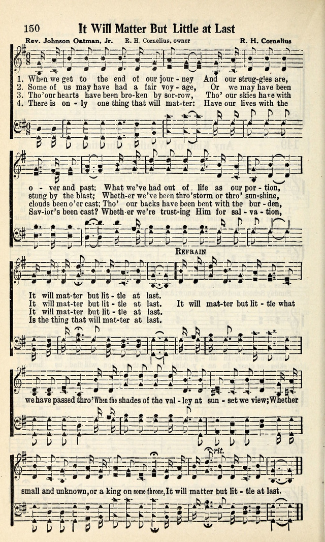 Calvary Hymns page 150