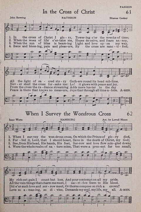 Christian Hymnways: a collection of hymns and worship materilas for the Church School, for Youth, and other kindred groups page 49