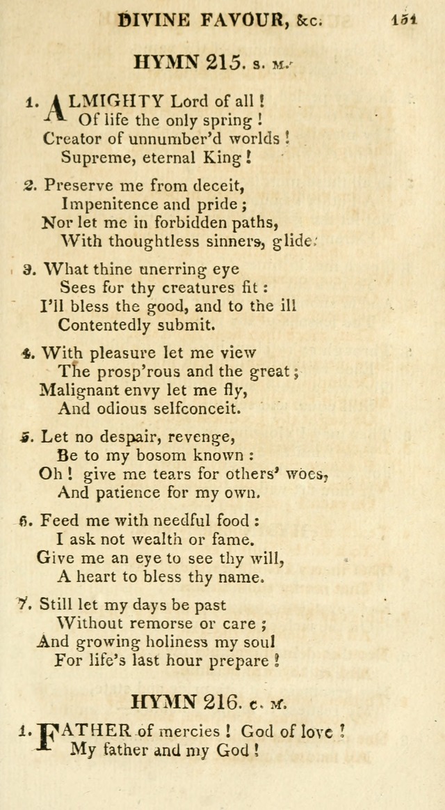 A Collection of Hymns and a Liturgy for the Use of Evangelical Lutheran Churches: to which are added prayers for families and individuals page 151