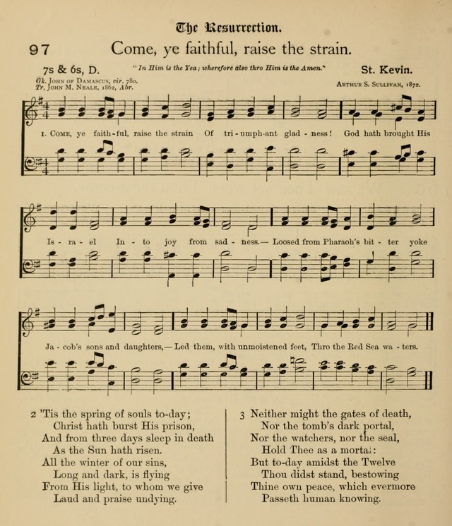 College Hymnal: a selection of Christian praise-songs for the uses of worship in universities, colleges and advanced schools. page 77
