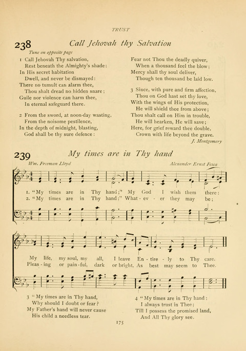 The Calvary Hymnal: for Sunday School, Prayer Meeting and Church Service page 175