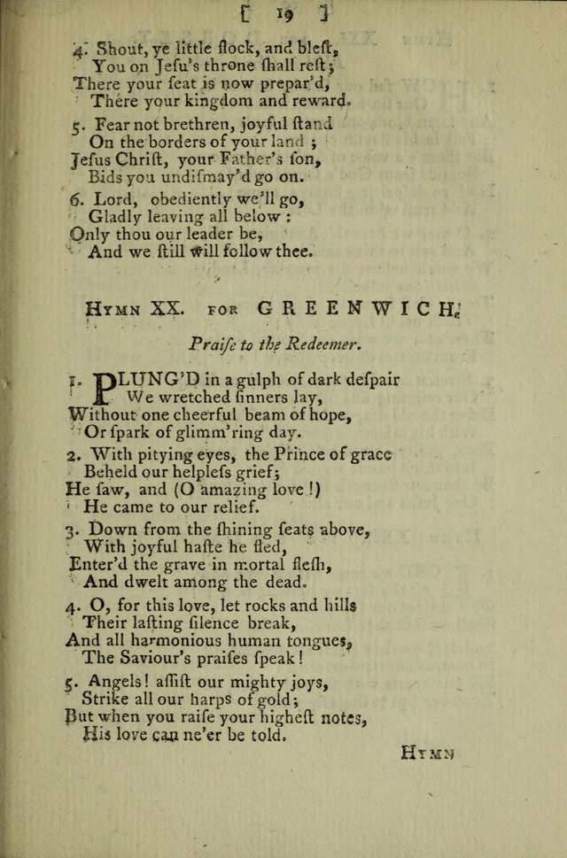 A Collection of Hymn Tunes from the most modern and approved authors page 55