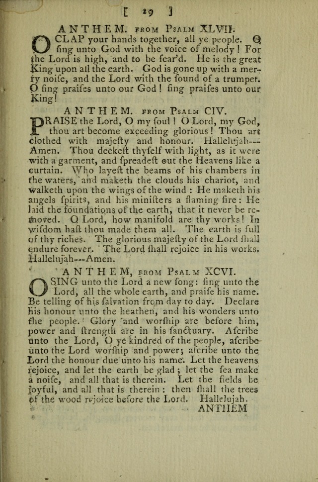 A Collection of Hymn Tunes from the most modern and approved authors page 65