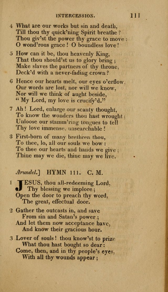 A Collection of Hymns for the Use of the Methodist Episcopal Church: Principally from the Collection of the Rev. John Wesley. M. A. page 116