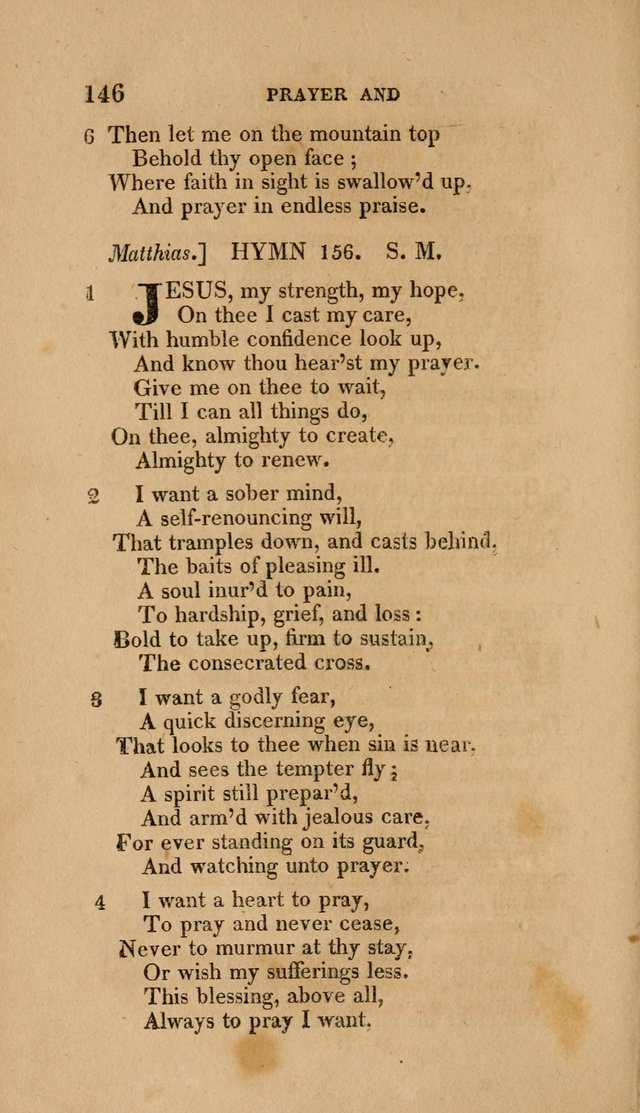 A Collection of Hymns for the Use of the Methodist Episcopal Church: Principally from the Collection of the Rev. John Wesley. M. A. page 151