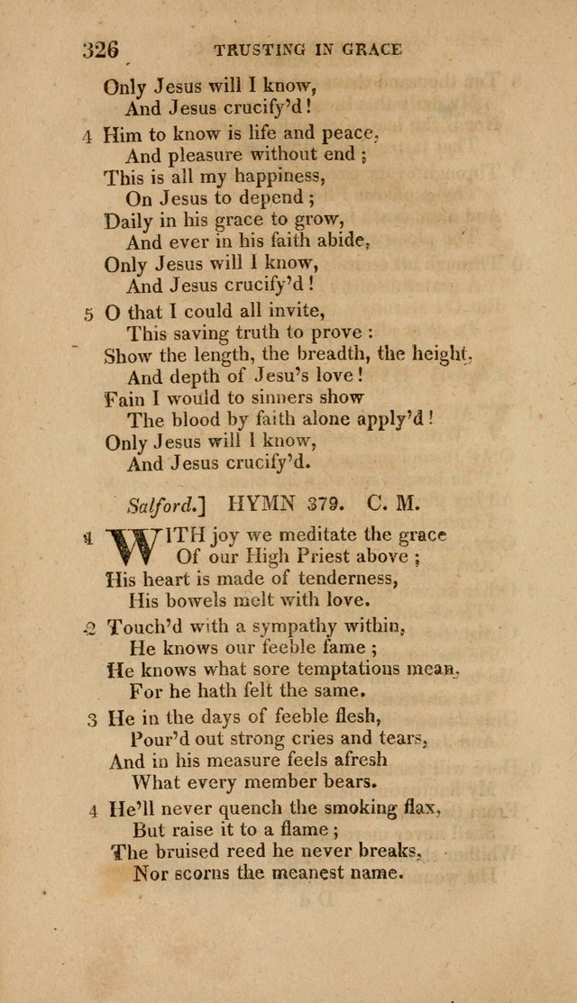A Collection of Hymns for the Use of the Methodist Episcopal Church: Principally from the Collection of the Rev. John Wesley. M. A. page 331