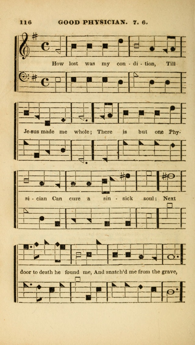 The Christian Lyre: adapted for use in families, prayer meetings, and revivals of religion page 116
