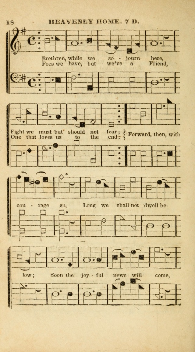 The Christian Lyre: adapted for use in families, prayer meetings, and revivals of religion page 18