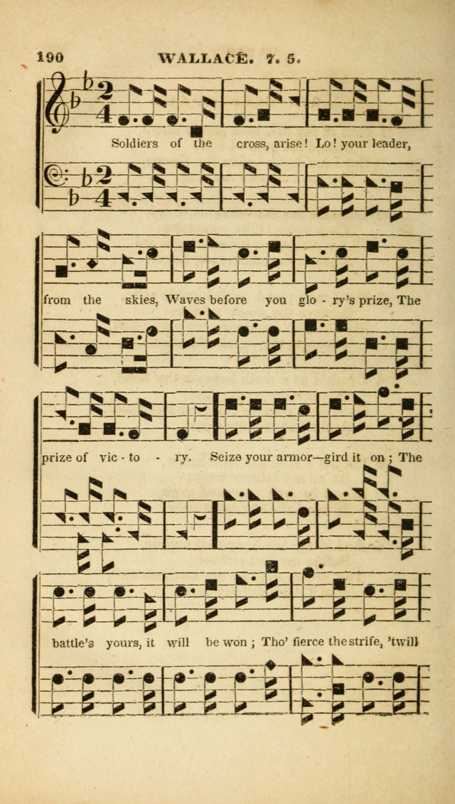 The Christian Lyre: adapted for use in families, prayer meetings, and revivals of religion page 190