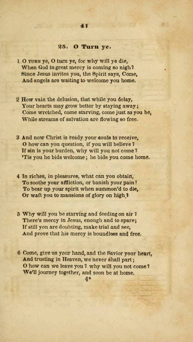 The Christian Lyre: adapted for use in families, prayer meetings, and revivals of religion page 41