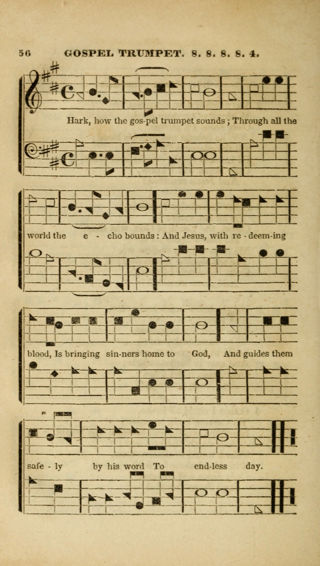 The Christian Lyre: adapted for use in families, prayer meetings, and revivals of religion page 56