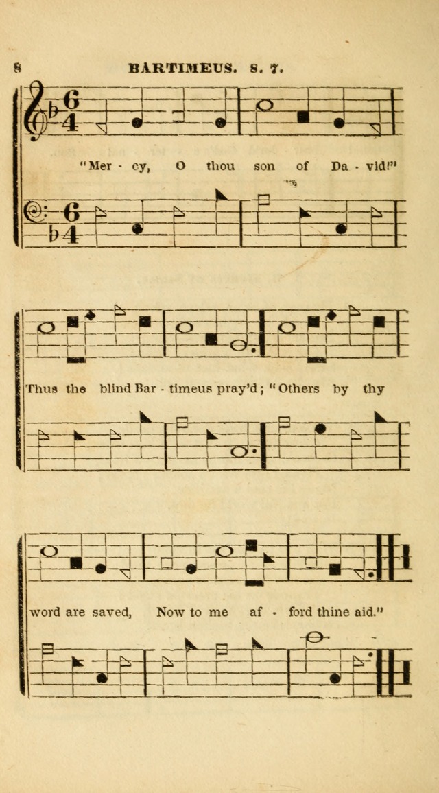 The Christian Lyre: adapted for use in families, prayer meetings, and revivals of religion page 8