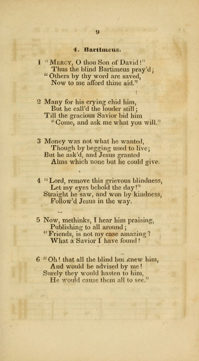 The Christian Lyre: adapted for use in families, prayer meetings, and revivals of religion page 9
