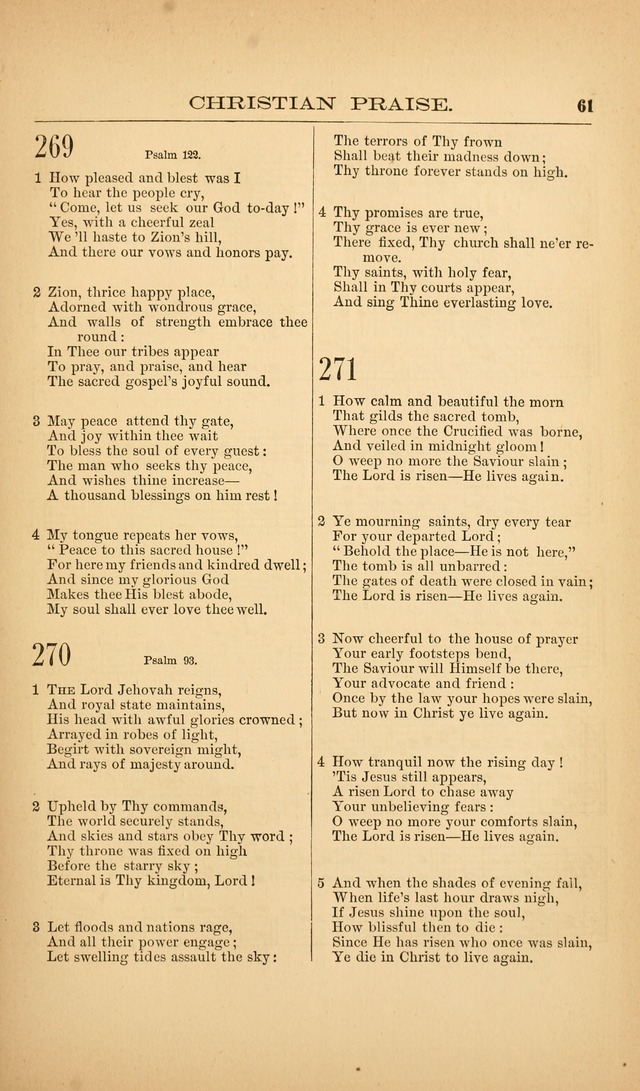 Christian Praise: hymns and tunes for public worship page 116