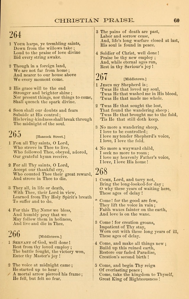 Christian Praise: hymns and tunes for the use of the Baptist churches page 116