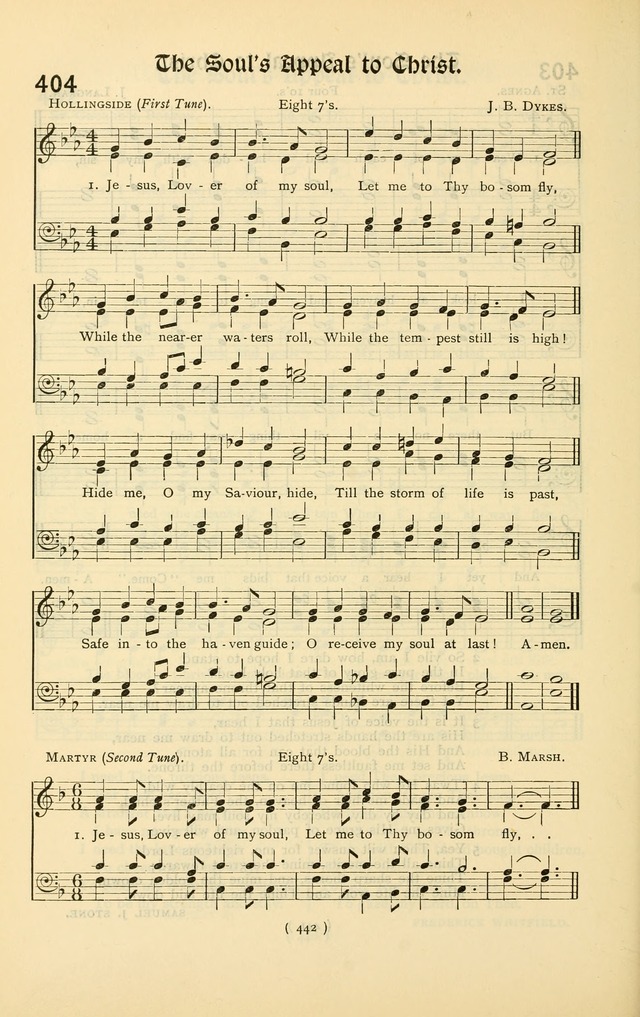Common Praise: hymns with tunes for Christian worship page 485