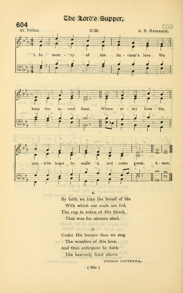 Common Praise: hymns with tunes for Christian worship page 703