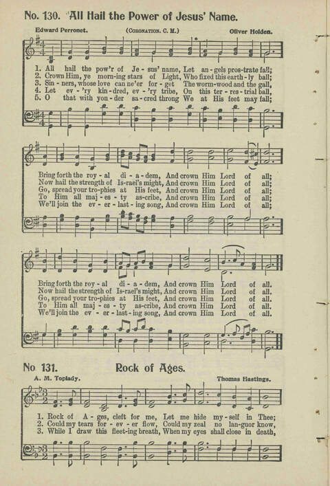 Christian Praise: edited and compiled for use in Sunday schools, churches, evangelistic meetings, singing conventions and all religious services page 119