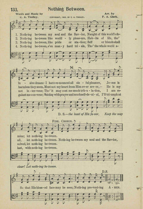 Christian Praise: edited and compiled for use in Sunday schools, churches, evangelistic meetings, singing conventions and all religious services page 121