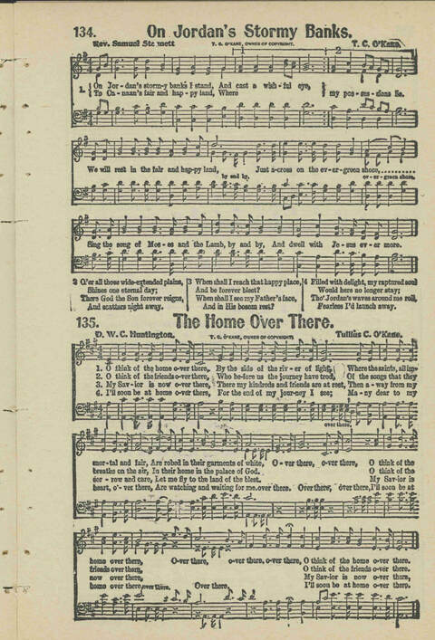 Christian Praise: edited and compiled for use in Sunday schools, churches, evangelistic meetings, singing conventions and all religious services page 122