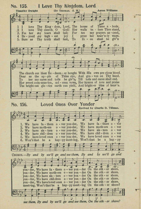 Christian Praise: edited and compiled for use in Sunday schools, churches, evangelistic meetings, singing conventions and all religious services page 133