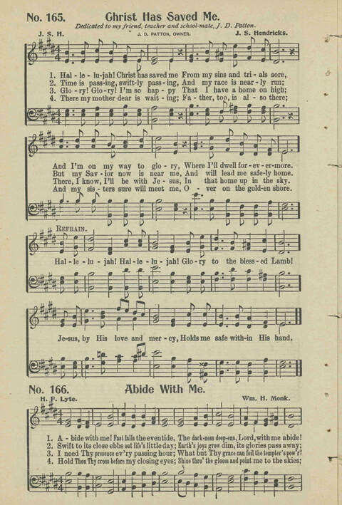 Christian Praise: edited and compiled for use in Sunday schools, churches, evangelistic meetings, singing conventions and all religious services page 139