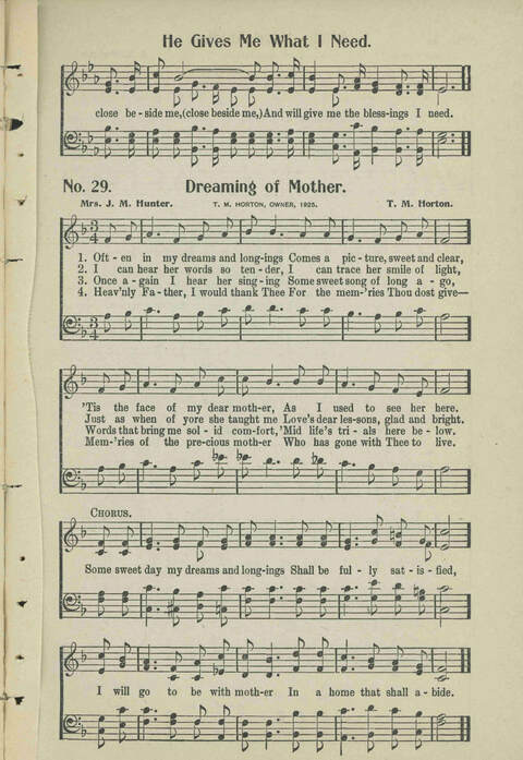 Christian Praise: edited and compiled for use in Sunday schools, churches, evangelistic meetings, singing conventions and all religious services page 27