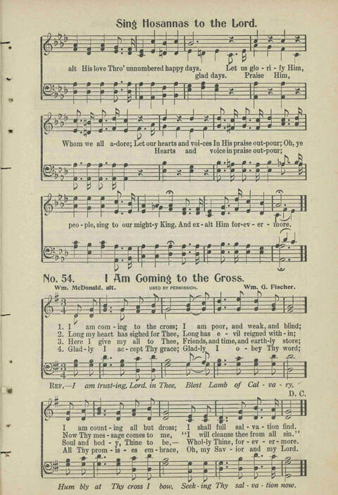 Christian Praise: edited and compiled for use in Sunday schools, churches, evangelistic meetings, singing conventions and all religious services page 51
