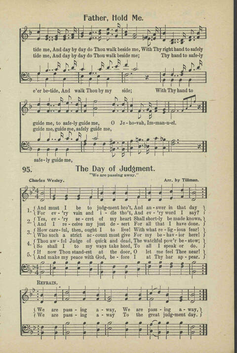 Christian Praise: edited and compiled for use in Sunday schools, churches, evangelistic meetings, singing conventions and all religious services page 83