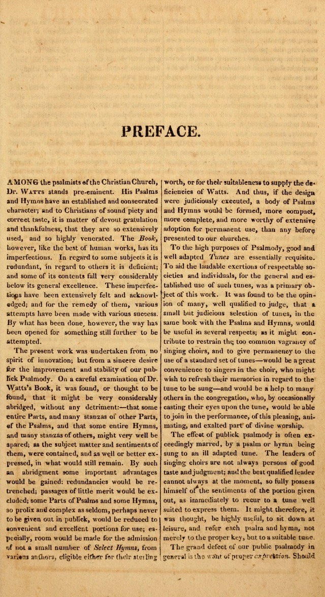 Christian Psalmody, in Four Parts; containing Dr. Watt