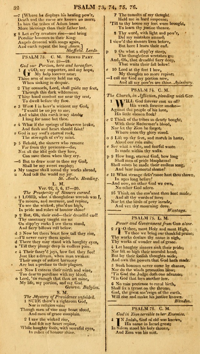 Christian Psalmody, in Four Parts; containing Dr. Watt